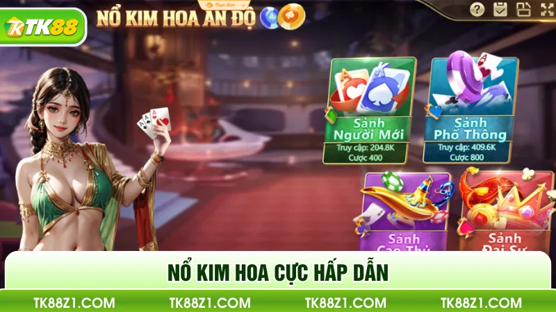 Nổ kim hoa cực hấp dẫn